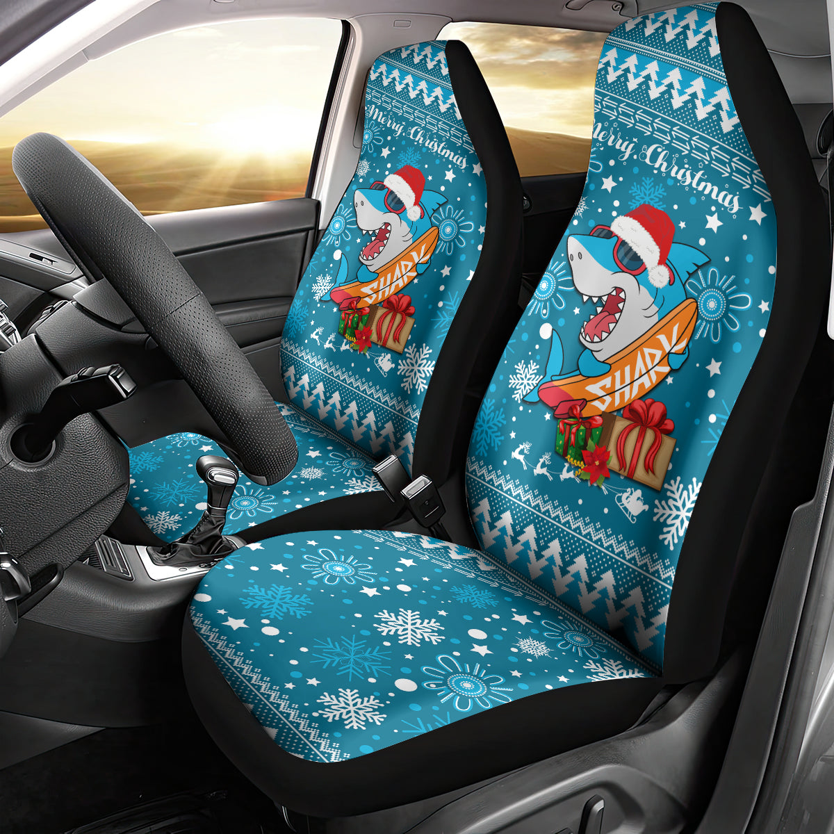 sharks-rugby-car-seat-cover-chirstmas-vibe-2023