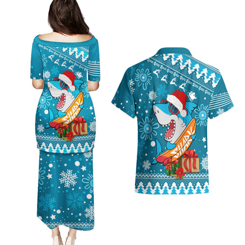 sharks-rugby-couples-matching-puletasi-dress-and-hawaiian-shirt-chirstmas-vibe-2023