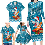 sharks-rugby-family-matching-long-sleeve-bodycon-dress-and-hawaiian-shirt-chirstmas-vibe-2023