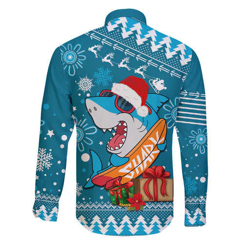 sharks-rugby-family-matching-mermaid-dress-and-hawaiian-shirt-chirstmas-vibe-2023