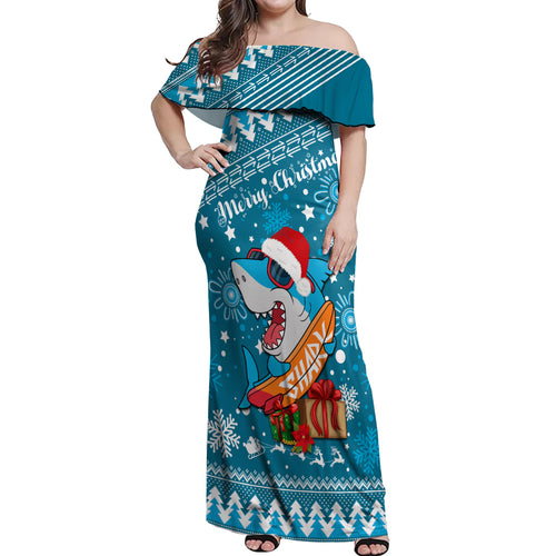 sharks-rugby-off-shoulder-maxi-dress-chirstmas-vibe-2023