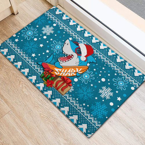 sharks-rugby-rubber-doormat-chirstmas-vibe-2023