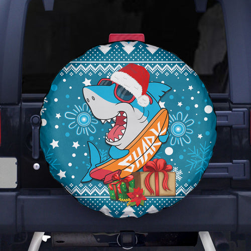 sharks-rugby-spare-tire-cover-chirstmas-vibe-2023