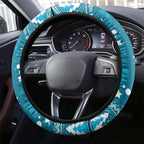 Sharks Rugby Steering Wheel Cover Chirstmas Vibe 2023