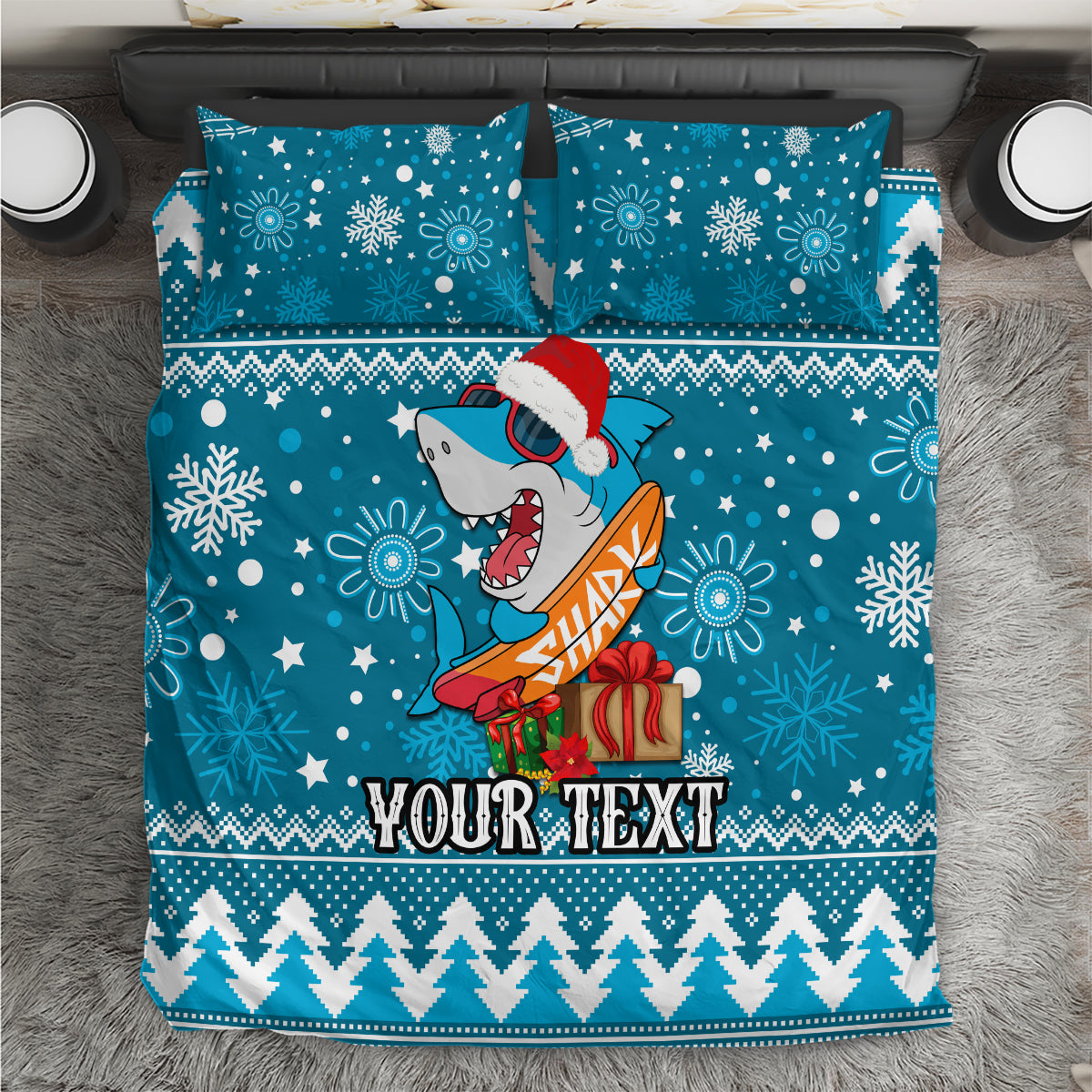 custom-sharks-rugby-bedding-set-chirstmas-vibe-2023