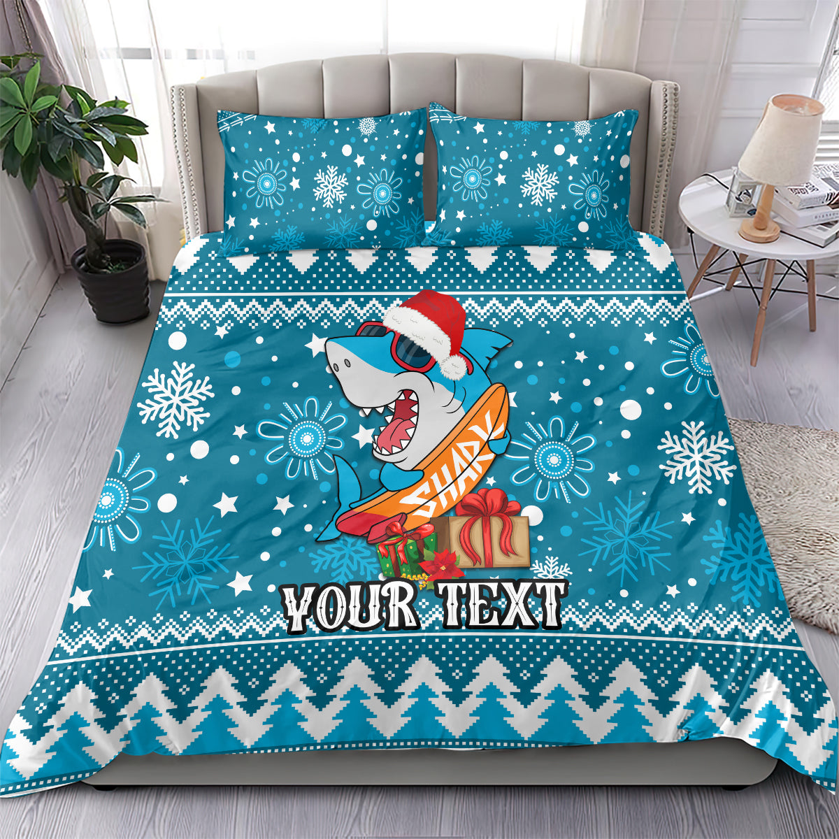 custom-sharks-rugby-bedding-set-chirstmas-vibe-2023
