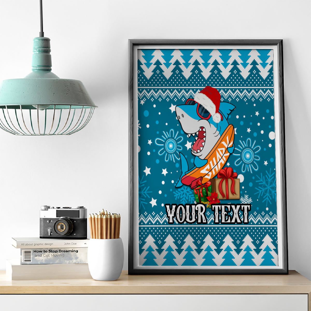 custom-sharks-rugby-canvas-wall-art-chirstmas-vibe-2023