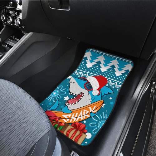 custom-sharks-rugby-car-mats-chirstmas-vibe-2023
