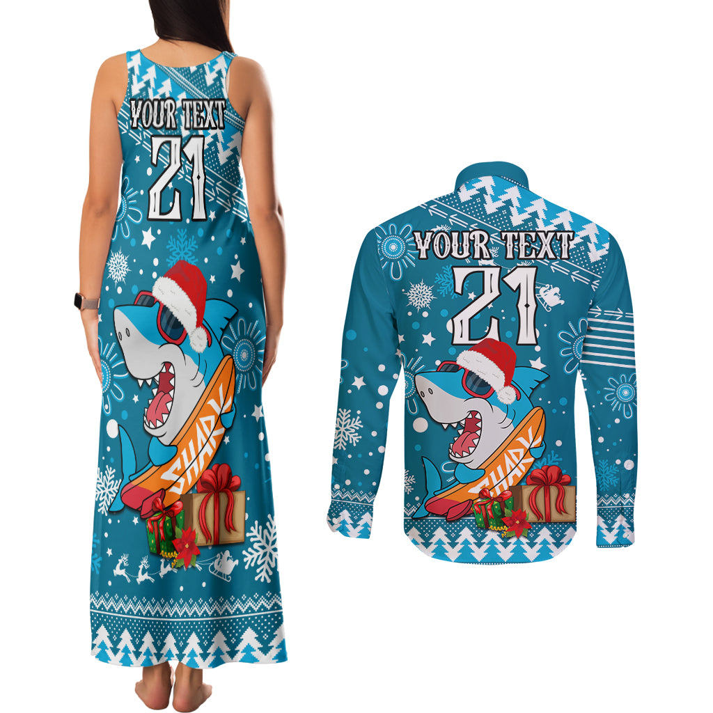custom-sharks-rugby-couples-matching-tank-maxi-dress-and-long-sleeve-button-shirt-chirstmas-vibe-2023