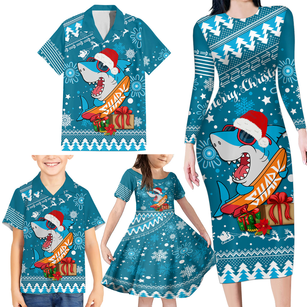 custom-sharks-rugby-family-matching-long-sleeve-bodycon-dress-and-hawaiian-shirt-chirstmas-vibe-2023