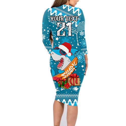 custom-sharks-rugby-family-matching-long-sleeve-bodycon-dress-and-hawaiian-shirt-chirstmas-vibe-2023