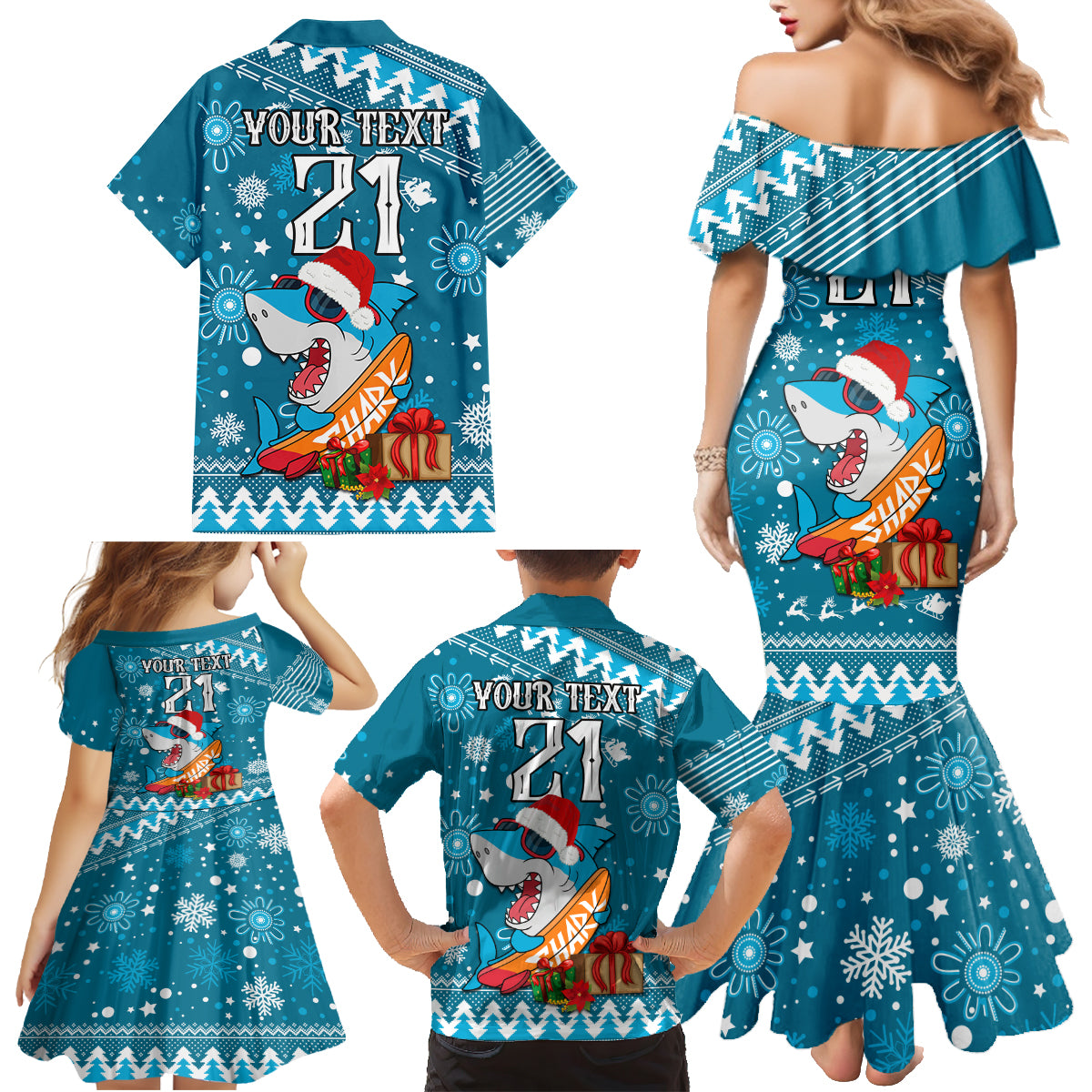 custom-sharks-rugby-family-matching-mermaid-dress-and-hawaiian-shirt-chirstmas-vibe-2023