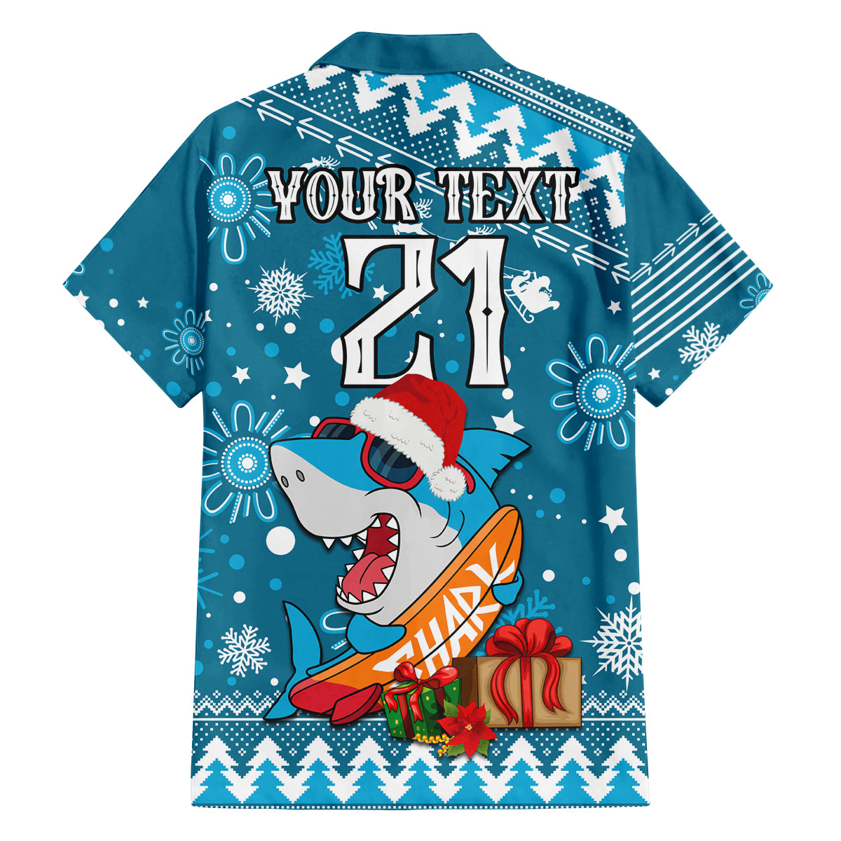 custom-sharks-rugby-family-matching-off-shoulder-long-sleeve-dress-and-hawaiian-shirt-chirstmas-vibe-2023