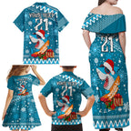 custom-sharks-rugby-family-matching-off-shoulder-maxi-dress-and-hawaiian-shirt-chirstmas-vibe-2023