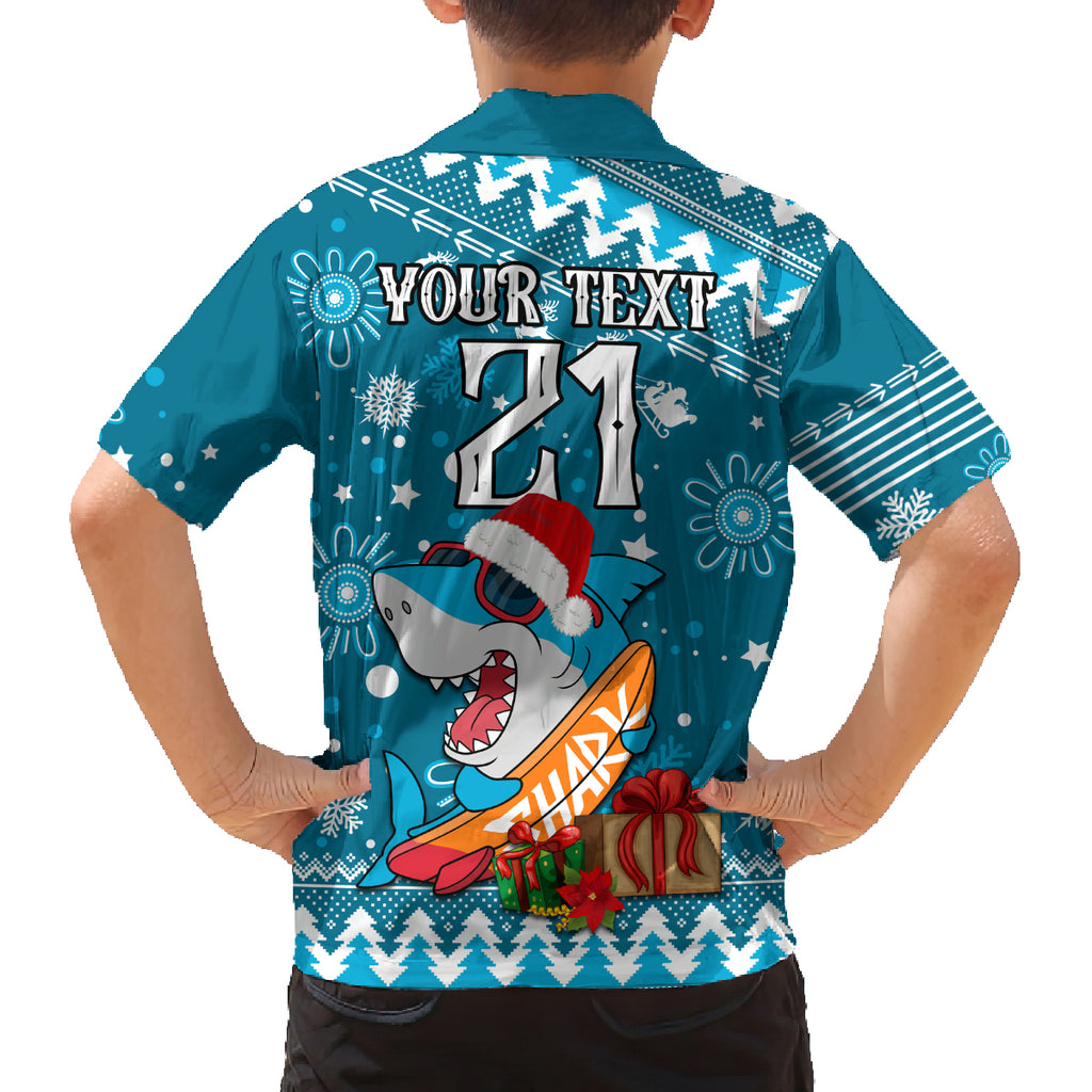 custom-sharks-rugby-family-matching-off-shoulder-short-dress-and-hawaiian-shirt-chirstmas-vibe-2023