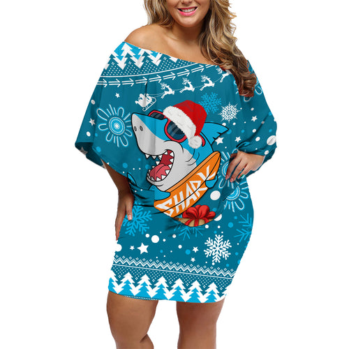 custom-sharks-rugby-family-matching-off-shoulder-short-dress-and-hawaiian-shirt-chirstmas-vibe-2023