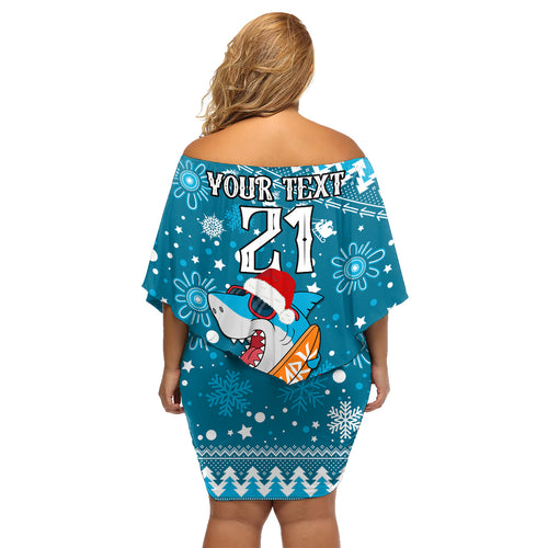 custom-sharks-rugby-family-matching-off-shoulder-short-dress-and-hawaiian-shirt-chirstmas-vibe-2023