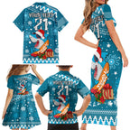 custom-sharks-rugby-family-matching-short-sleeve-bodycon-dress-and-hawaiian-shirt-chirstmas-vibe-2023
