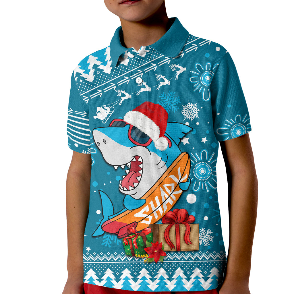 custom-sharks-rugby-kid-polo-shirt-chirstmas-vibe-2023