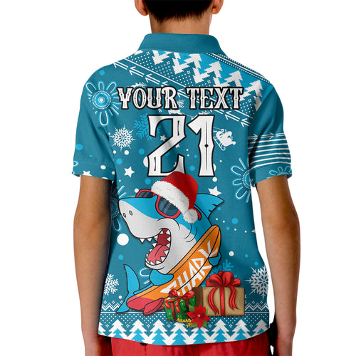 custom-sharks-rugby-kid-polo-shirt-chirstmas-vibe-2023