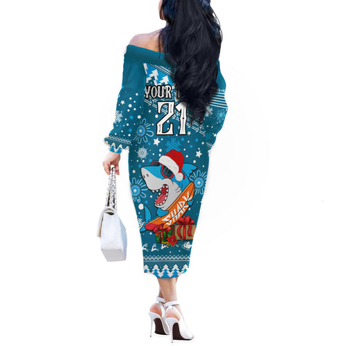custom-sharks-rugby-off-the-shoulder-long-sleeve-dress-chirstmas-vibe-2023