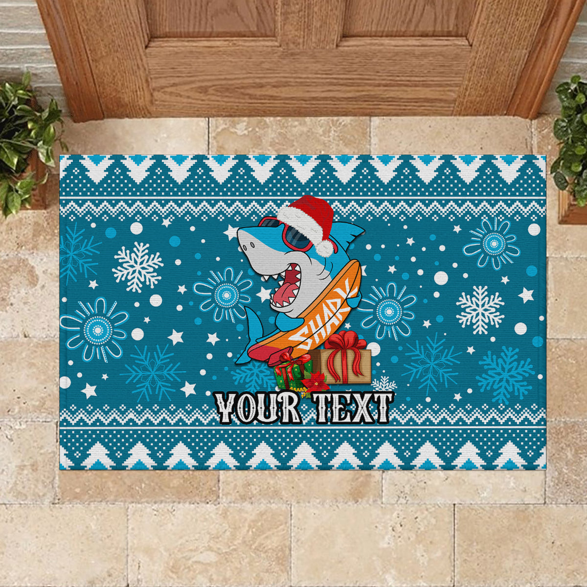 custom-sharks-rugby-rubber-doormat-chirstmas-vibe-2023