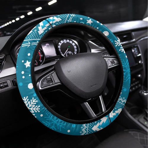 Sharks Rugby Steering Wheel Cover Chirstmas Vibe 2023