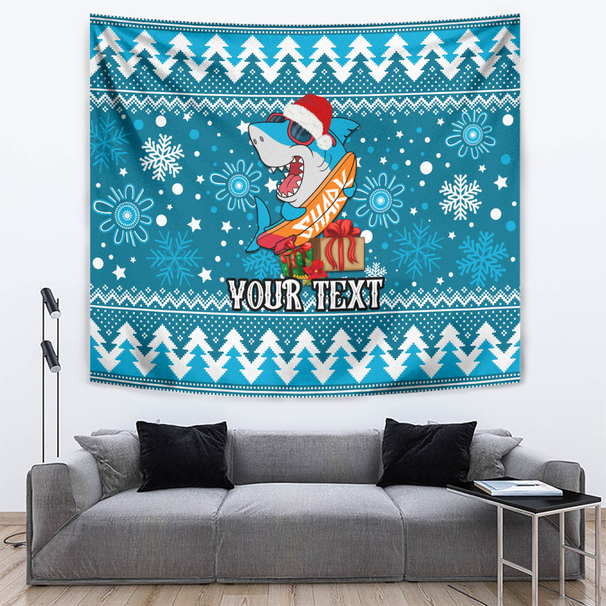 custom-sharks-rugby-tapestry-chirstmas-vibe-2023