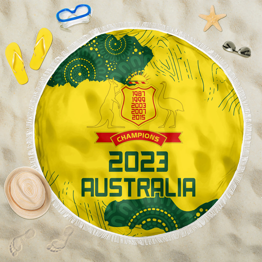 australia-cricket-beach-blanket-history-commemorative-world-cup-winners