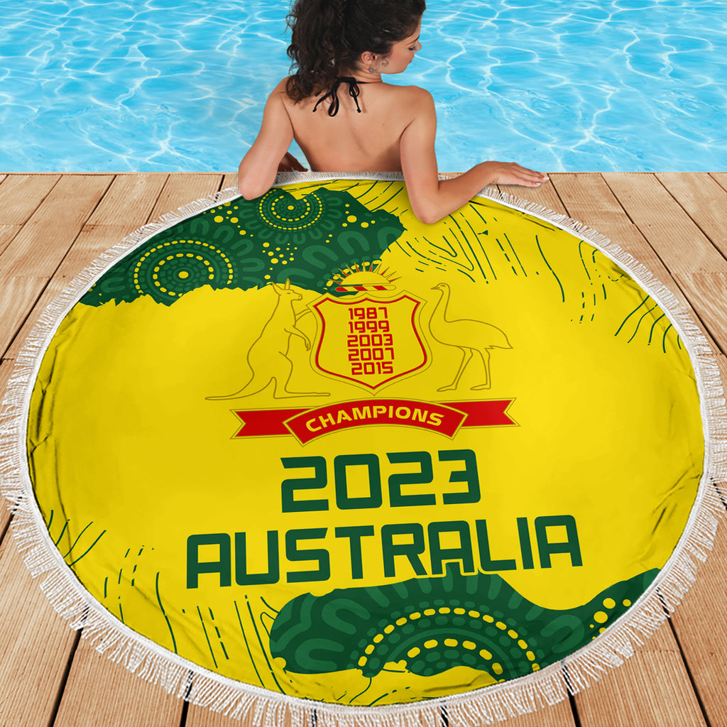 australia-cricket-beach-blanket-history-commemorative-world-cup-winners