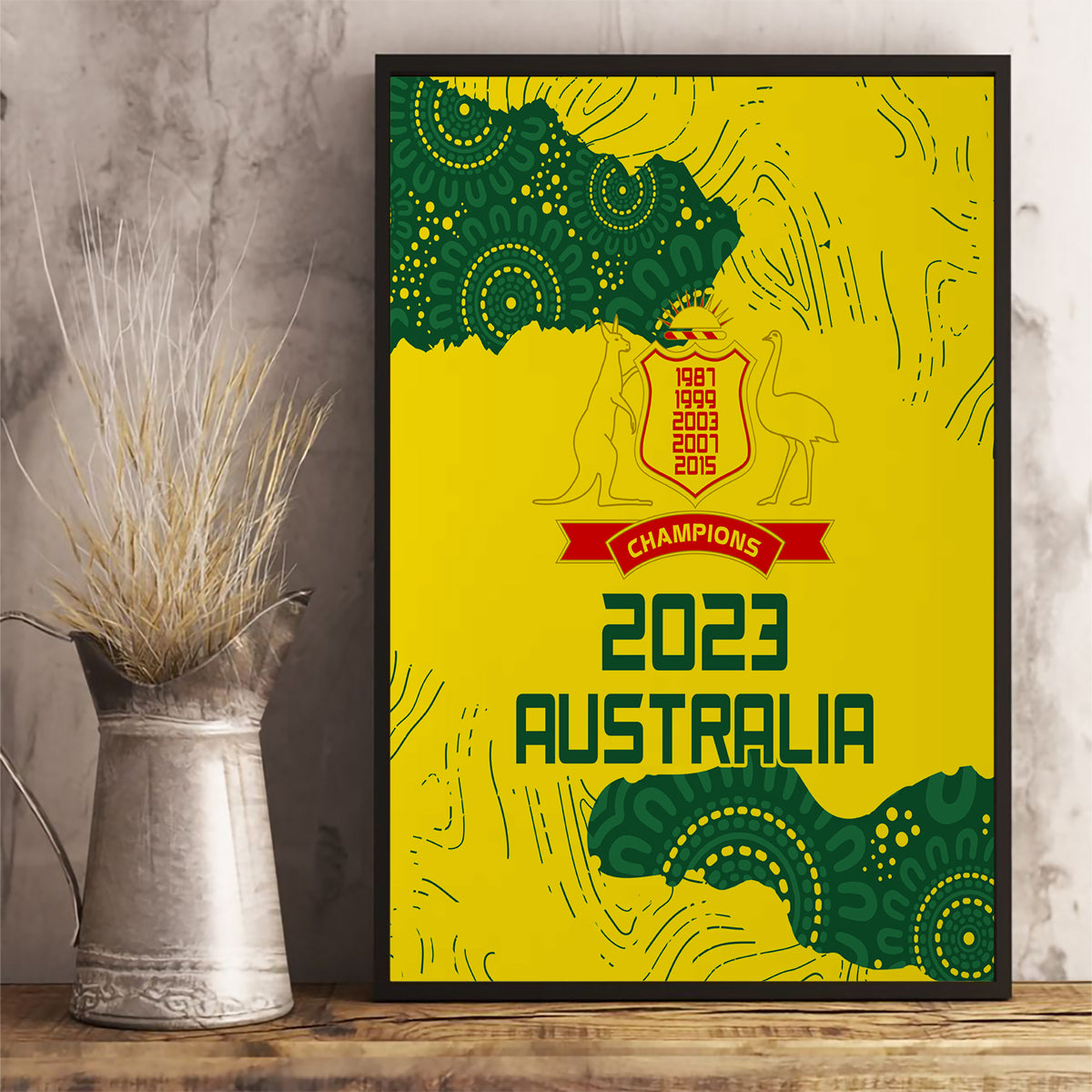 australia-cricket-canvas-wall-art-history-commemorative-world-cup-winners