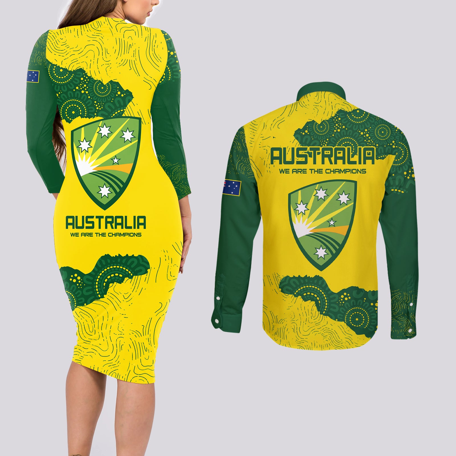 australia-cricket-couples-matching-long-sleeve-bodycon-dress-and-long-sleeve-button-shirt-history-commemorative-world-cup-winners