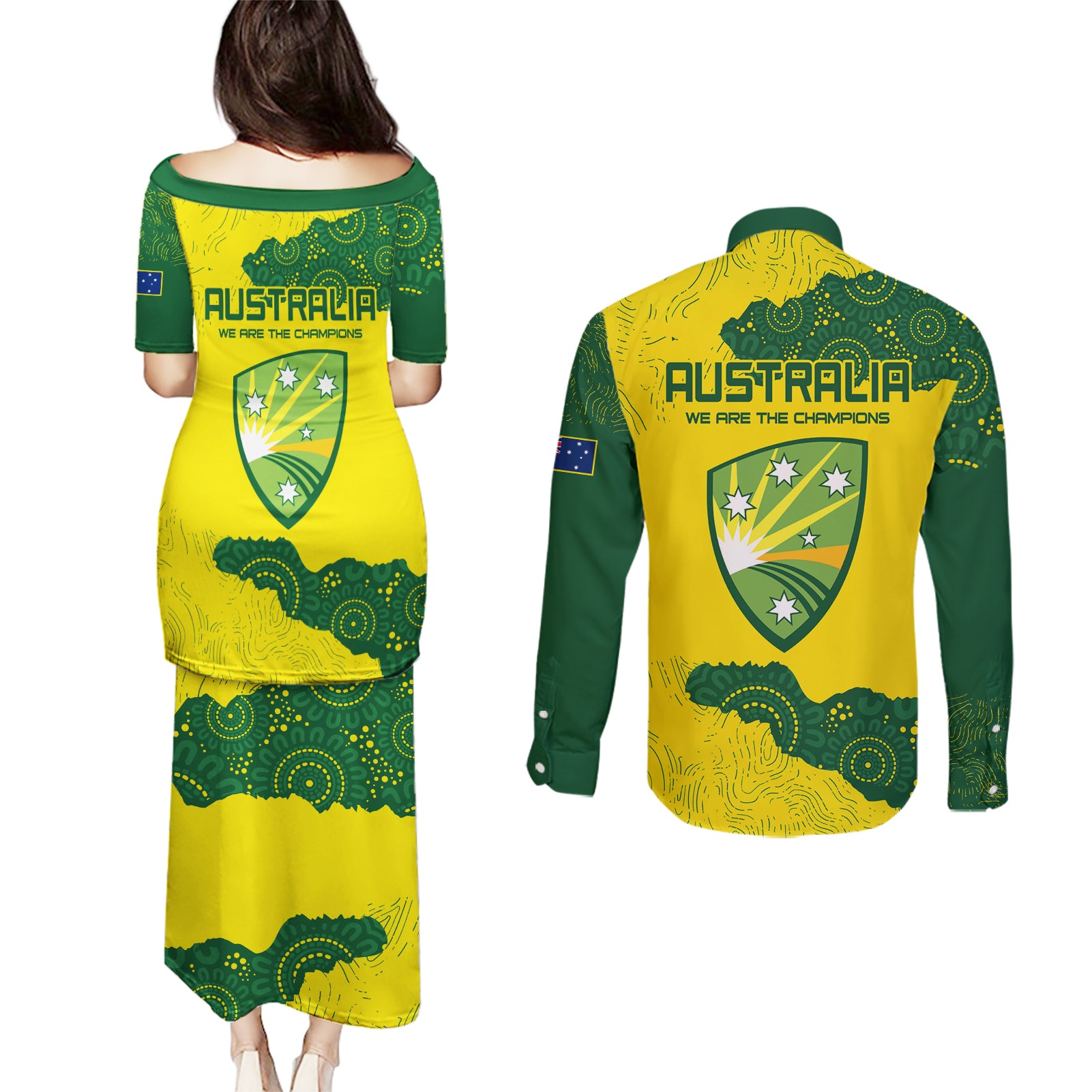 australia-cricket-couples-matching-puletasi-dress-and-long-sleeve-button-shirt-history-commemorative-world-cup-winners