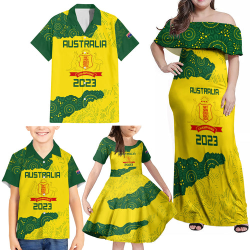australia-cricket-family-matching-off-shoulder-maxi-dress-and-hawaiian-shirt-history-commemorative-world-cup-winners