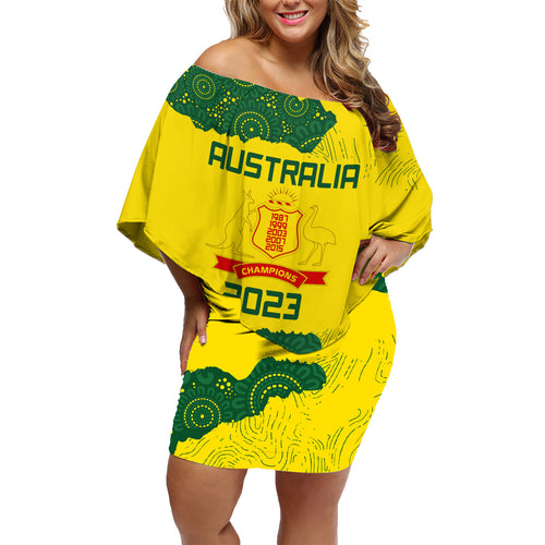 australia-cricket-family-matching-off-shoulder-short-dress-and-hawaiian-shirt-history-commemorative-world-cup-winners