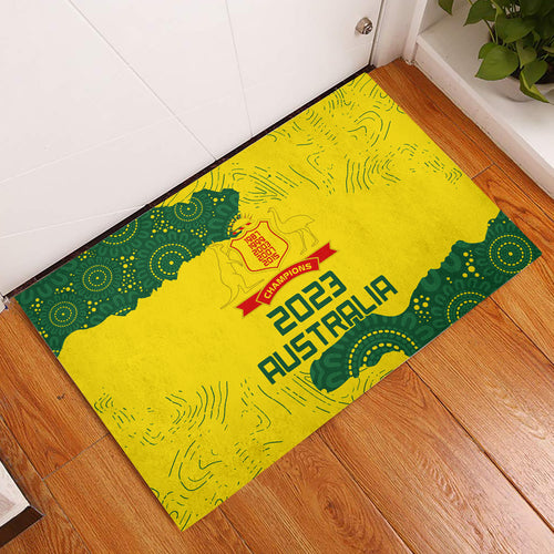 australia-cricket-rubber-doormat-history-commemorative-world-cup-winners