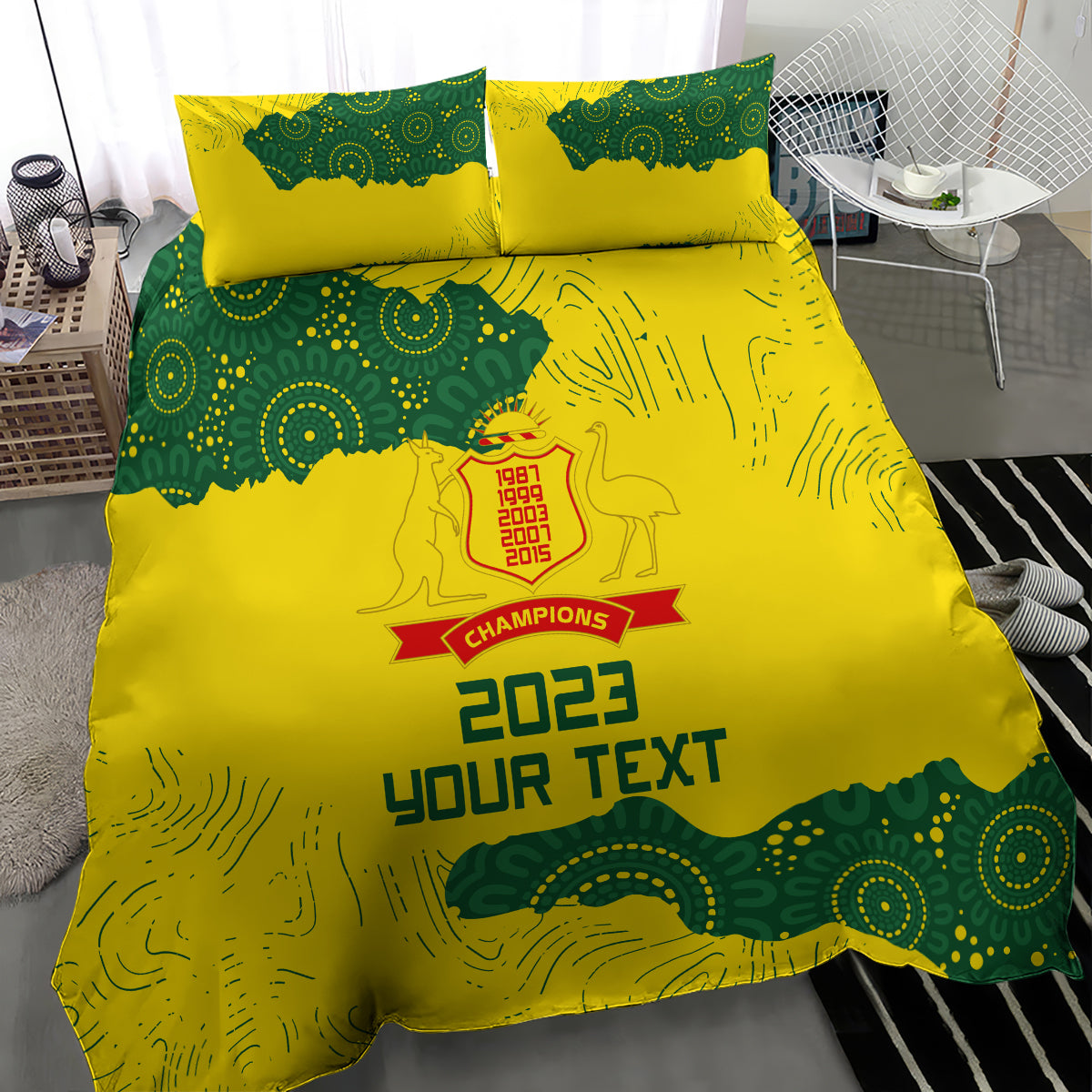 custom-australia-cricket-bedding-set-history-commemorative-world-cup-winners