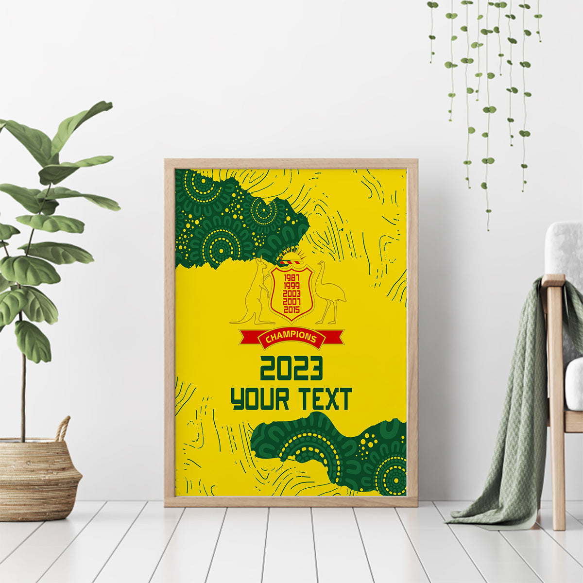 custom-australia-cricket-canvas-wall-art-history-commemorative-world-cup-winners