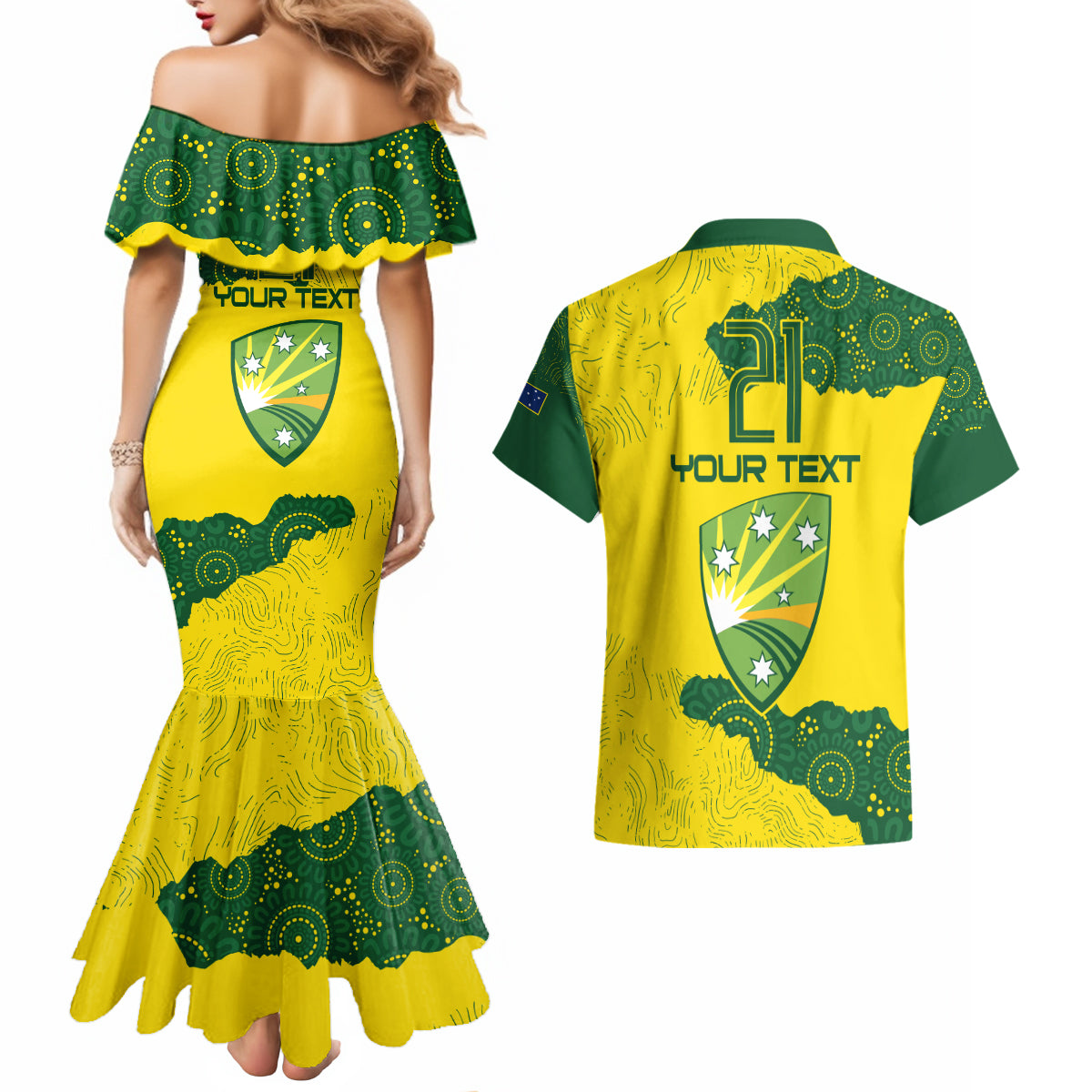 custom-australia-cricket-couples-matching-mermaid-dress-and-hawaiian-shirt-history-commemorative-world-cup-winners