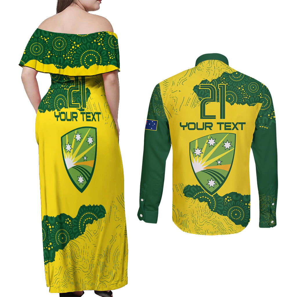 custom-australia-cricket-couples-matching-off-shoulder-maxi-dress-and-long-sleeve-button-shirt-history-commemorative-world-cup-winners