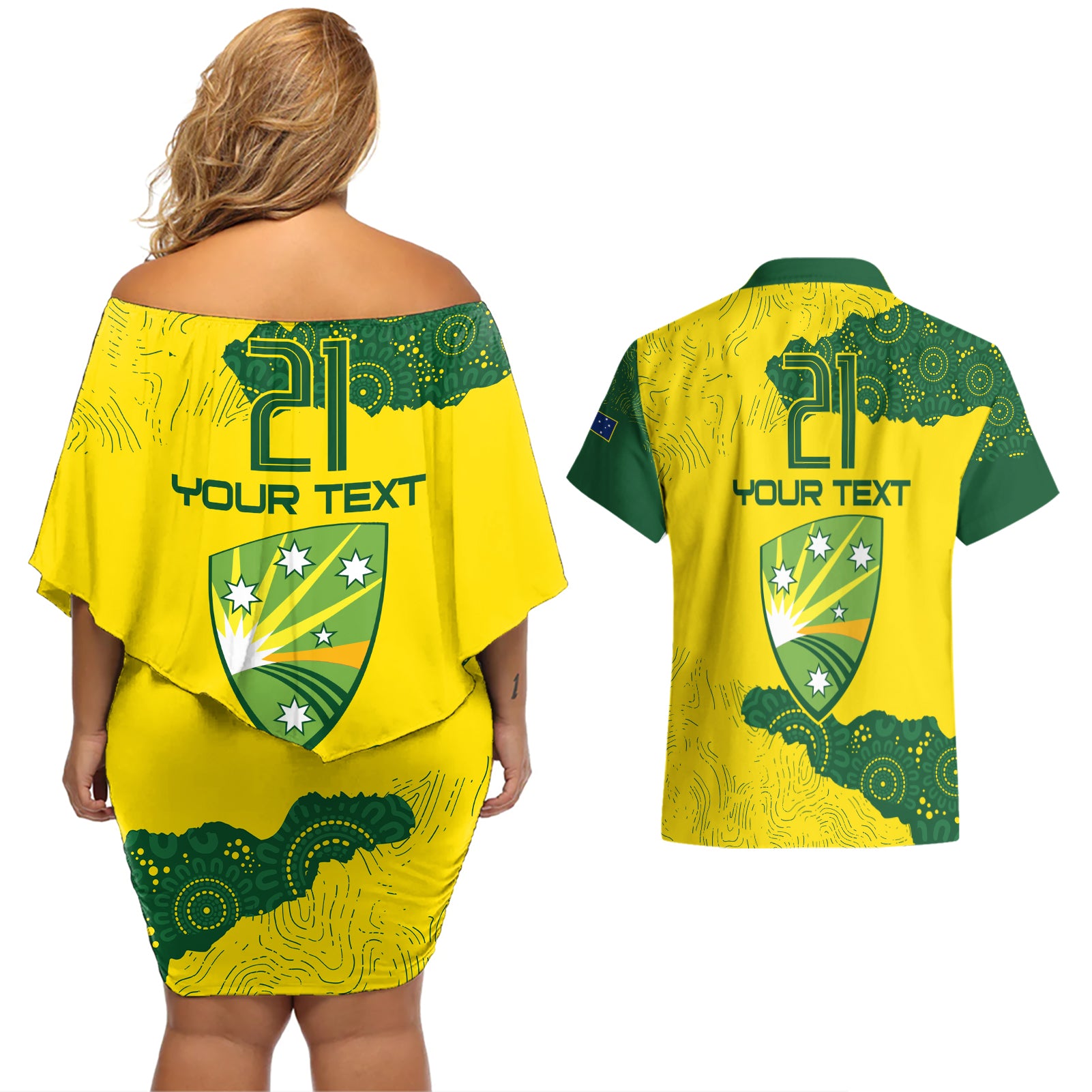 custom-australia-cricket-couples-matching-off-shoulder-short-dress-and-hawaiian-shirt-history-commemorative-world-cup-winners