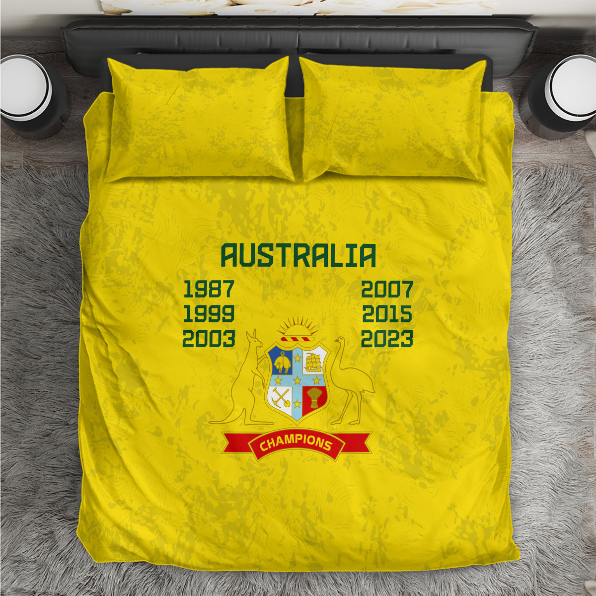 australia-cricket-bedding-set-history-champions-world-cup-unique