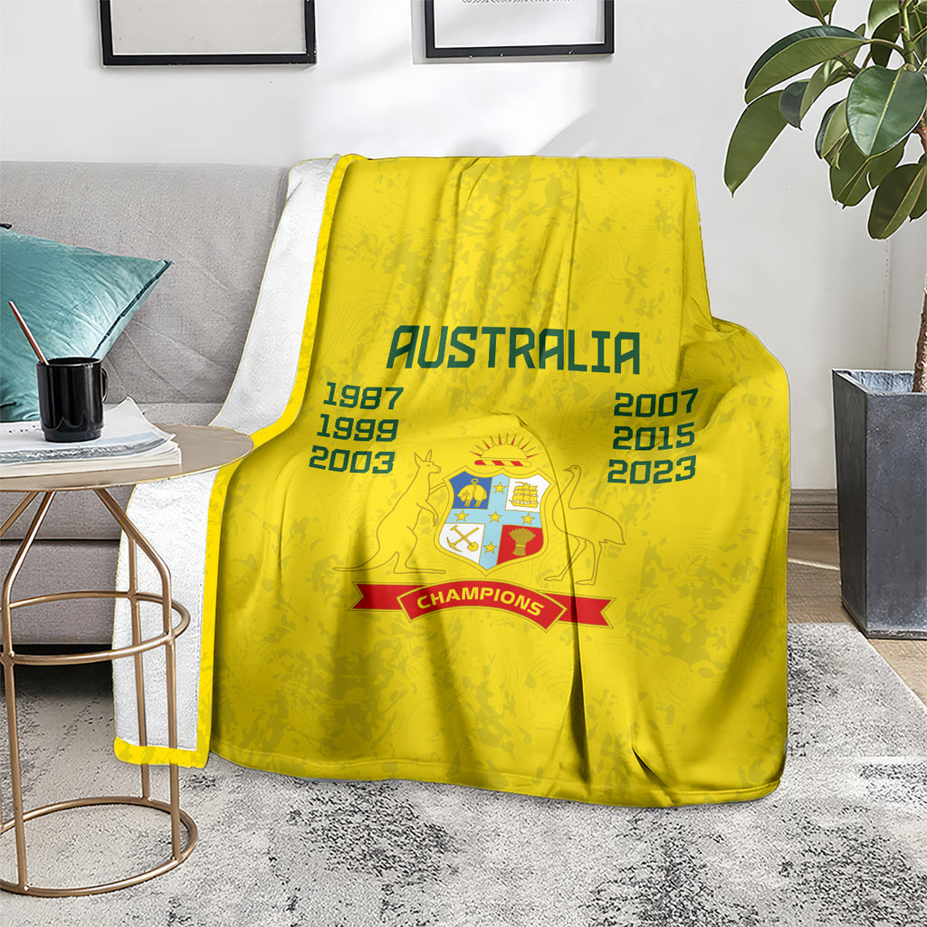 australia-cricket-blanket-history-champions-world-cup-unique
