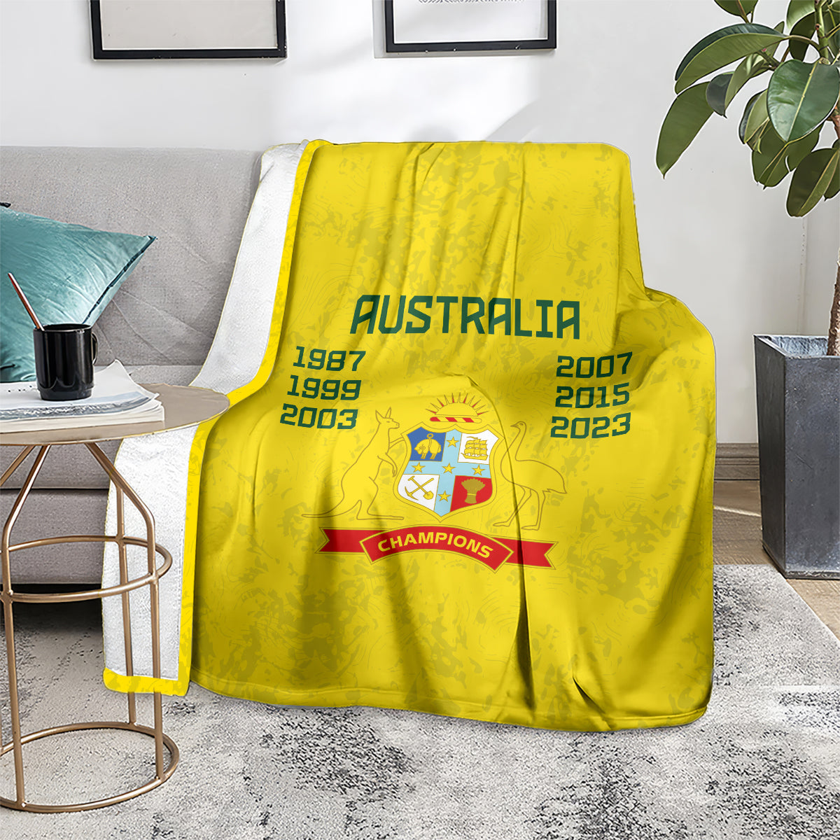 australia-cricket-blanket-history-champions-world-cup-unique