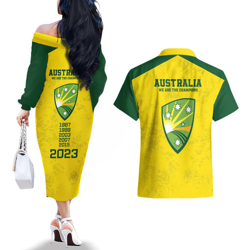 australia-cricket-couples-matching-off-the-shoulder-long-sleeve-dress-and-hawaiian-shirt-history-champions-world-cup-unique