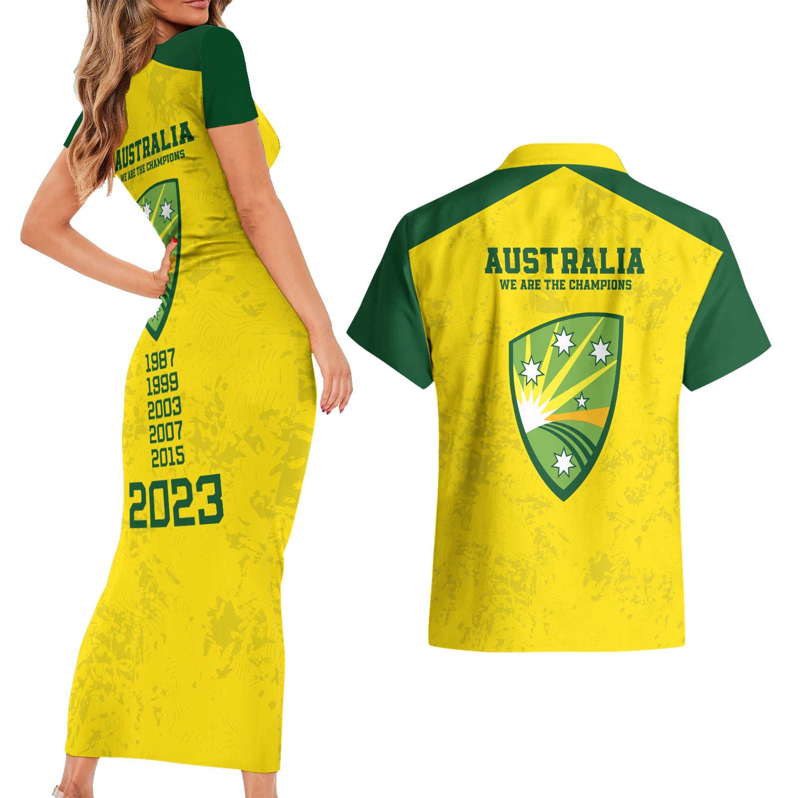 australia-cricket-couples-matching-short-sleeve-bodycon-dress-and-hawaiian-shirt-history-champions-world-cup-unique