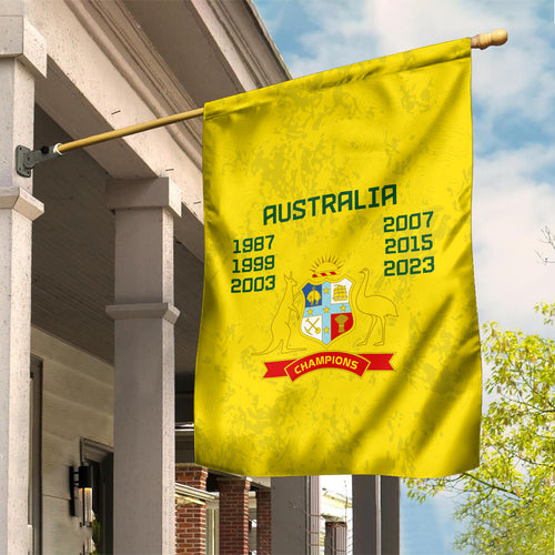 australia-cricket-garden-flag-history-champions-world-cup-unique