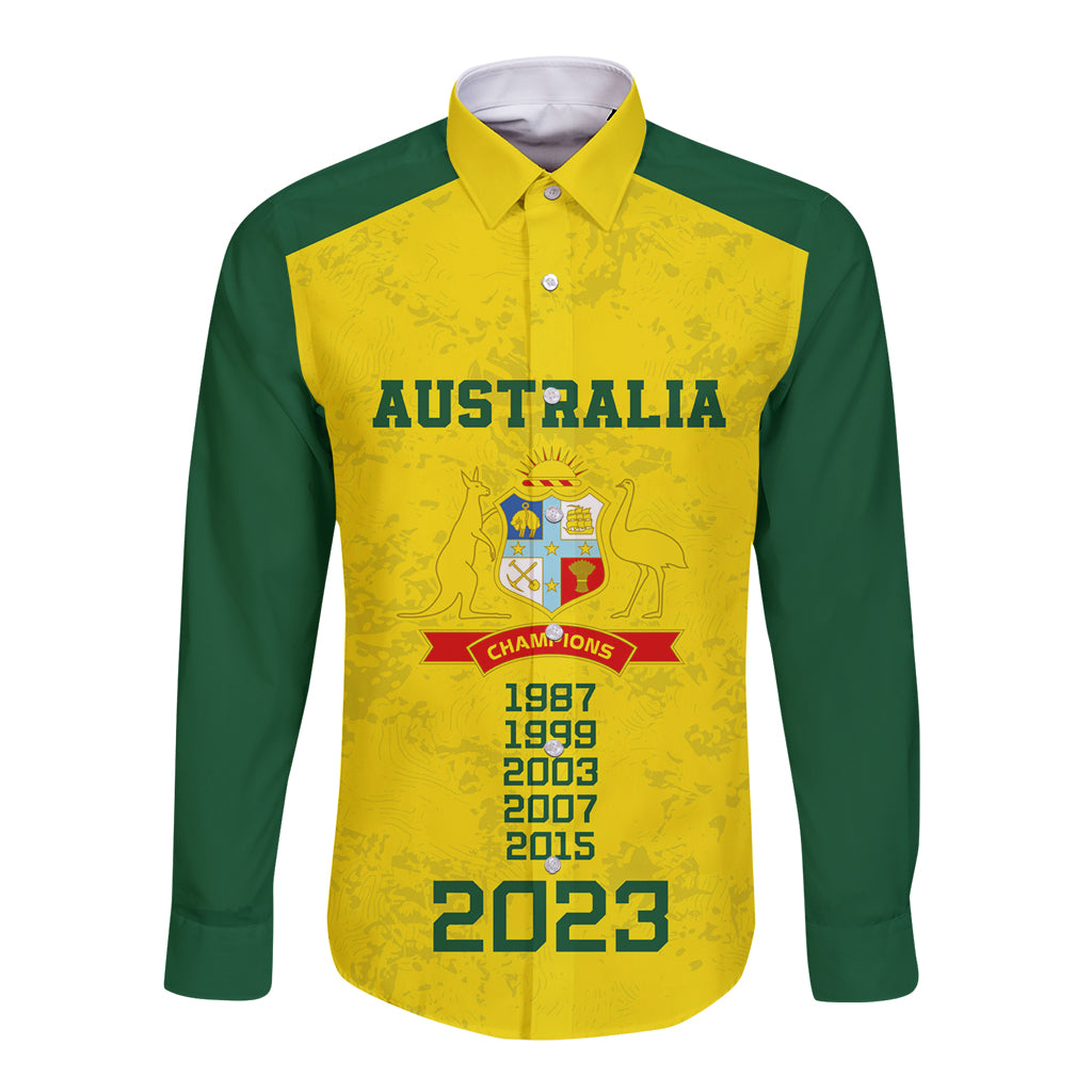 australia-cricket-long-sleeve-button-shirt-history-champions-world-cup-unique