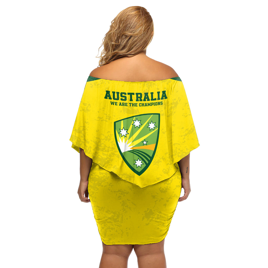 australia-cricket-off-shoulder-short-dress-history-champions-world-cup-unique