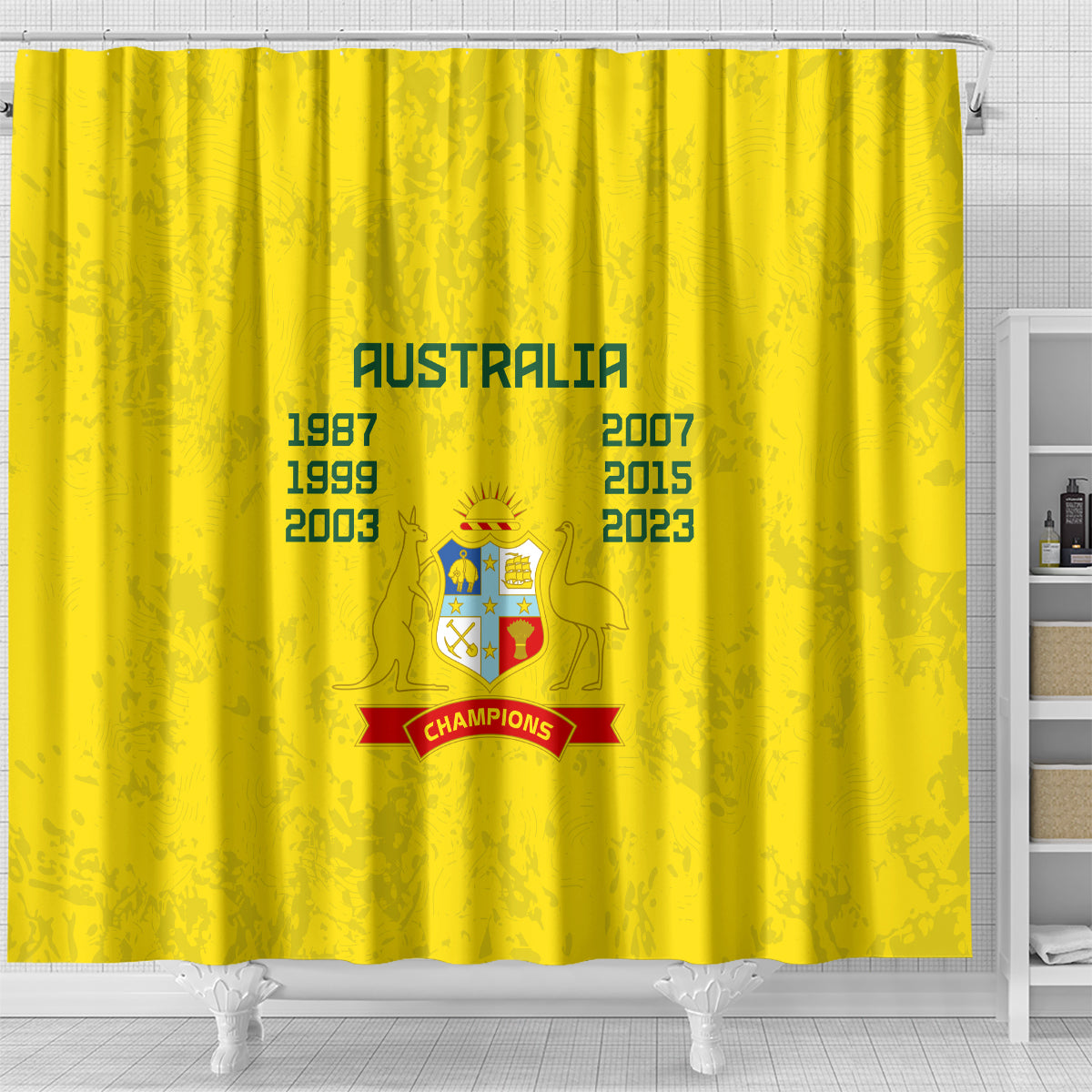 australia-cricket-shower-curtain-history-champions-world-cup-unique